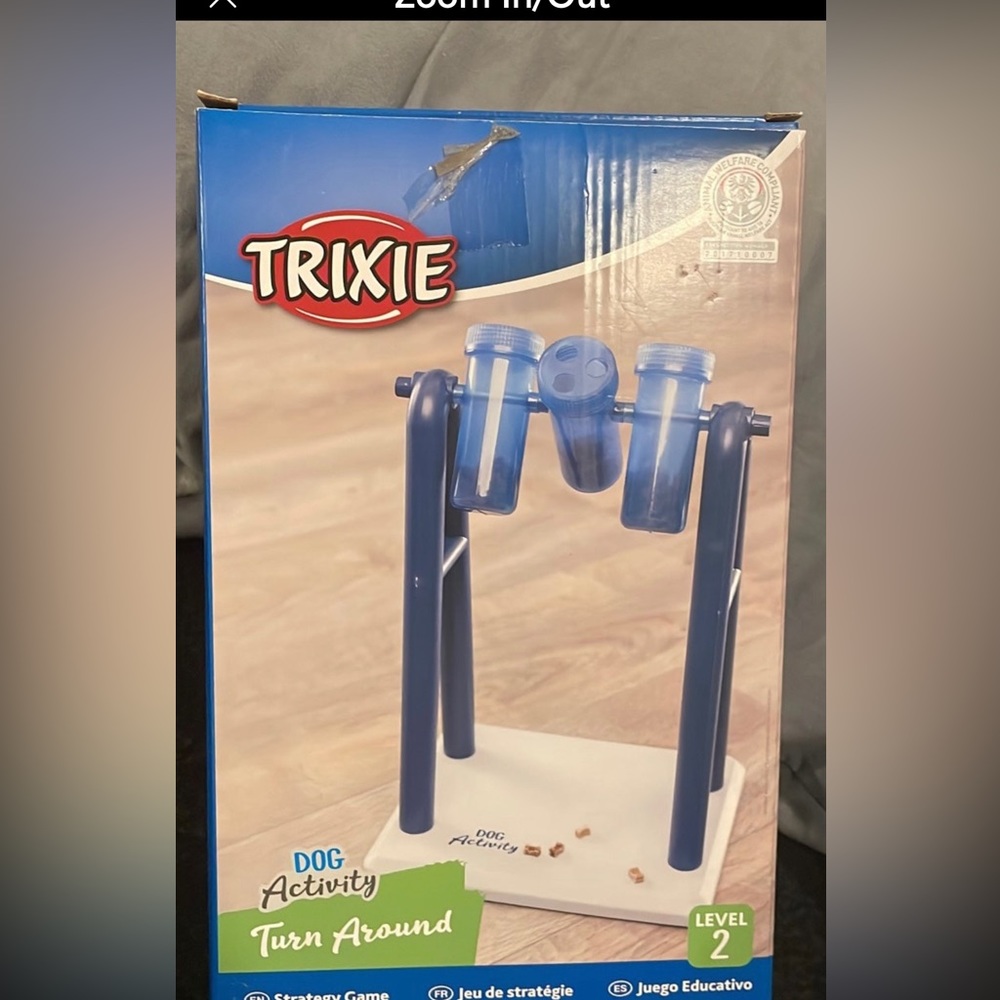 Trixie dog activity toy .